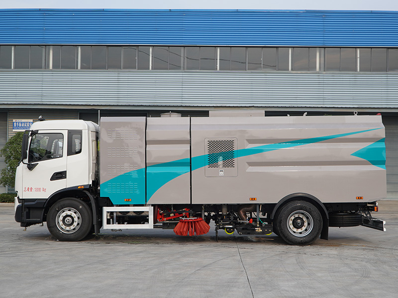 東風(fēng)天錦8方水7方塵純電動洗掃車
