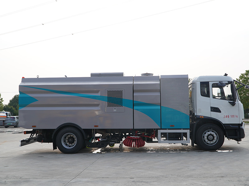 東風(fēng)天錦8方水7方塵純電動洗掃車