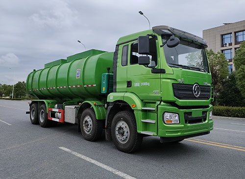 陜汽德龍型污泥自卸車